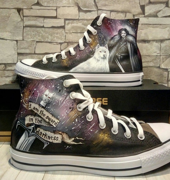 painted converse shoes