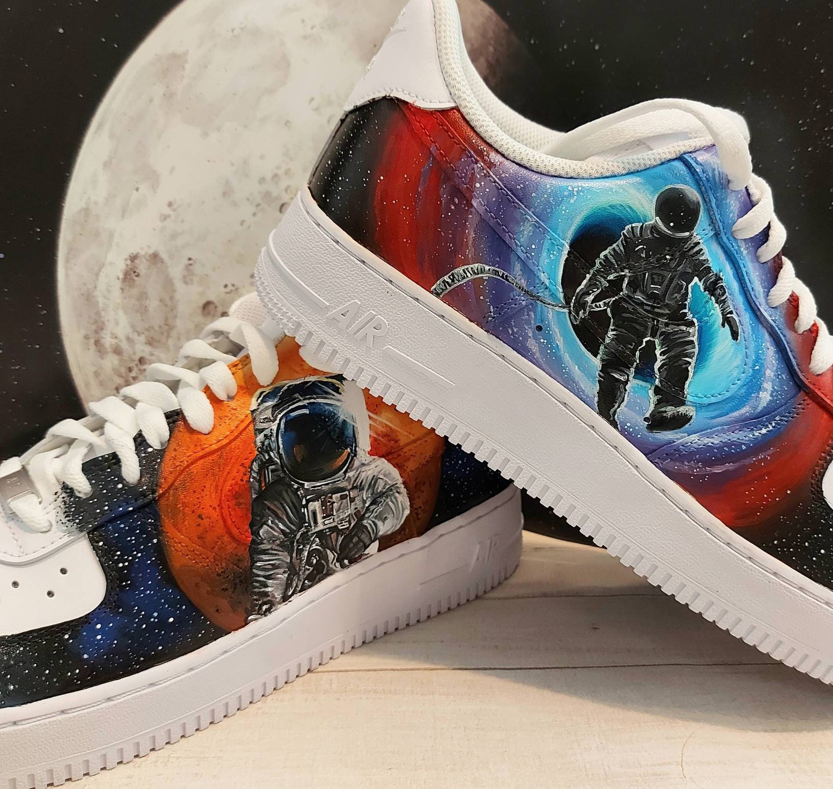 Nike AF1 Galaxy Custom Shoe – Shoe Mate