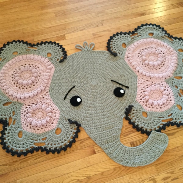 Elephant Rug Etsy