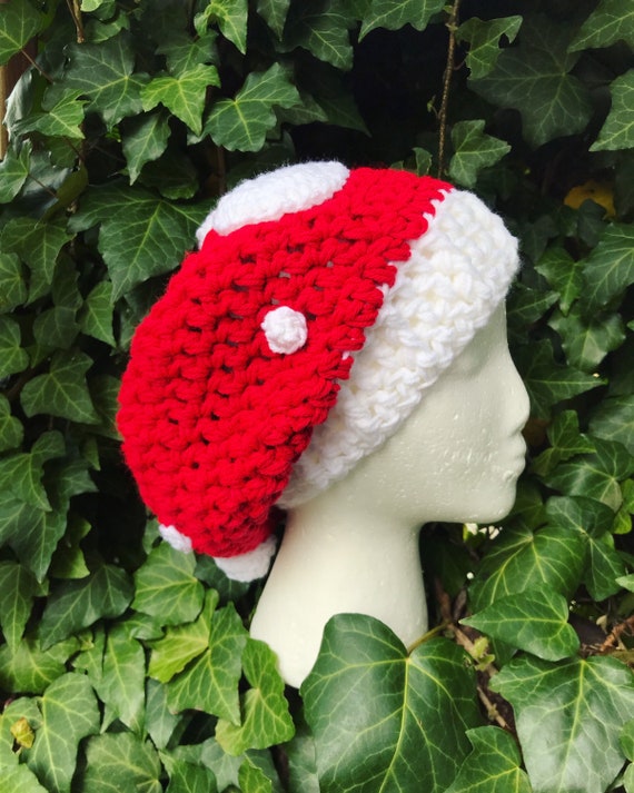 Mushroom Hat / Mushroom Beret / Fantasy 