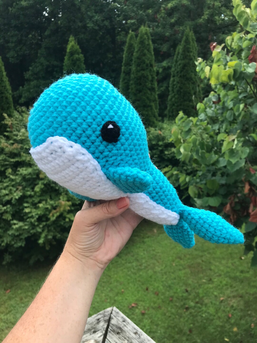WHALE / Made to Order Crochet Whale / Whale Stuffed Animal / Etsy UK