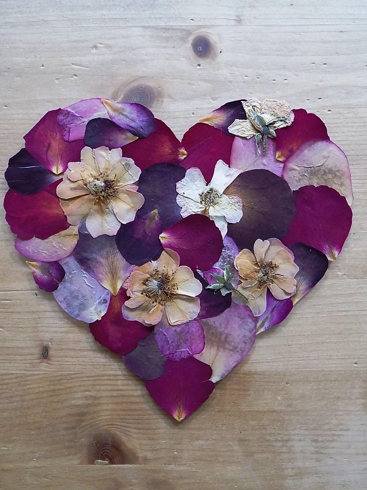 Heart Hands Pressed Flower Frame Home Decor Birthday Gift Ideas