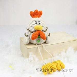 Crochet Pattern of Chicken Easter (Tutorial PDF file)