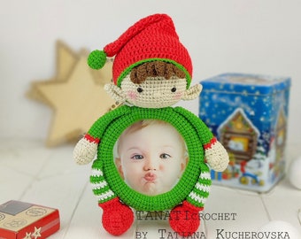 Crochet Pattern “Photo Frame ELF” (Tutorial, PDF file)