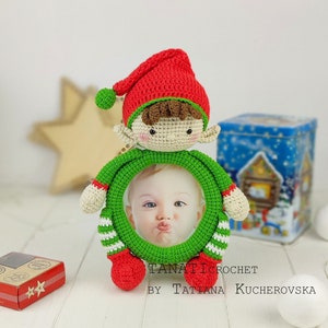 Patron au crochet « Cadre photo ELF » (Tutoriel, fichier PDF)