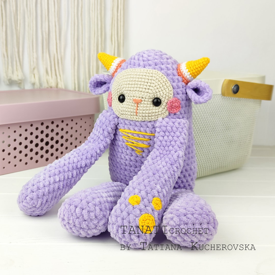Baby Monster Crochet Pattern plush Monster tutorial PDF File Etsy baby-monster-crochet-pattern-plush-monster-tutorial-pdf-file-etsy