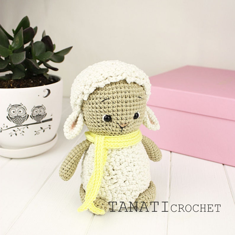 Crochet Pattern little LAMB tutorial PDF File Etsy
