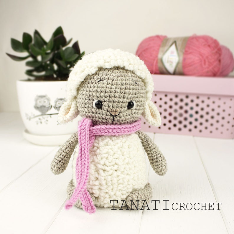 Crochet Pattern little LAMB tutorial PDF File Etsy