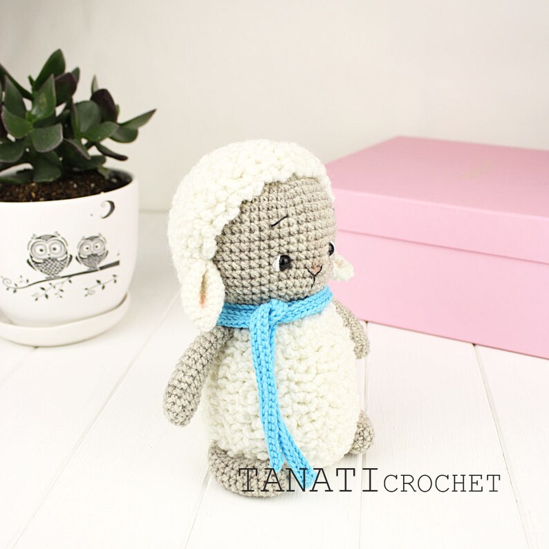 Crochet Pattern little LAMB tutorial PDF File Etsy