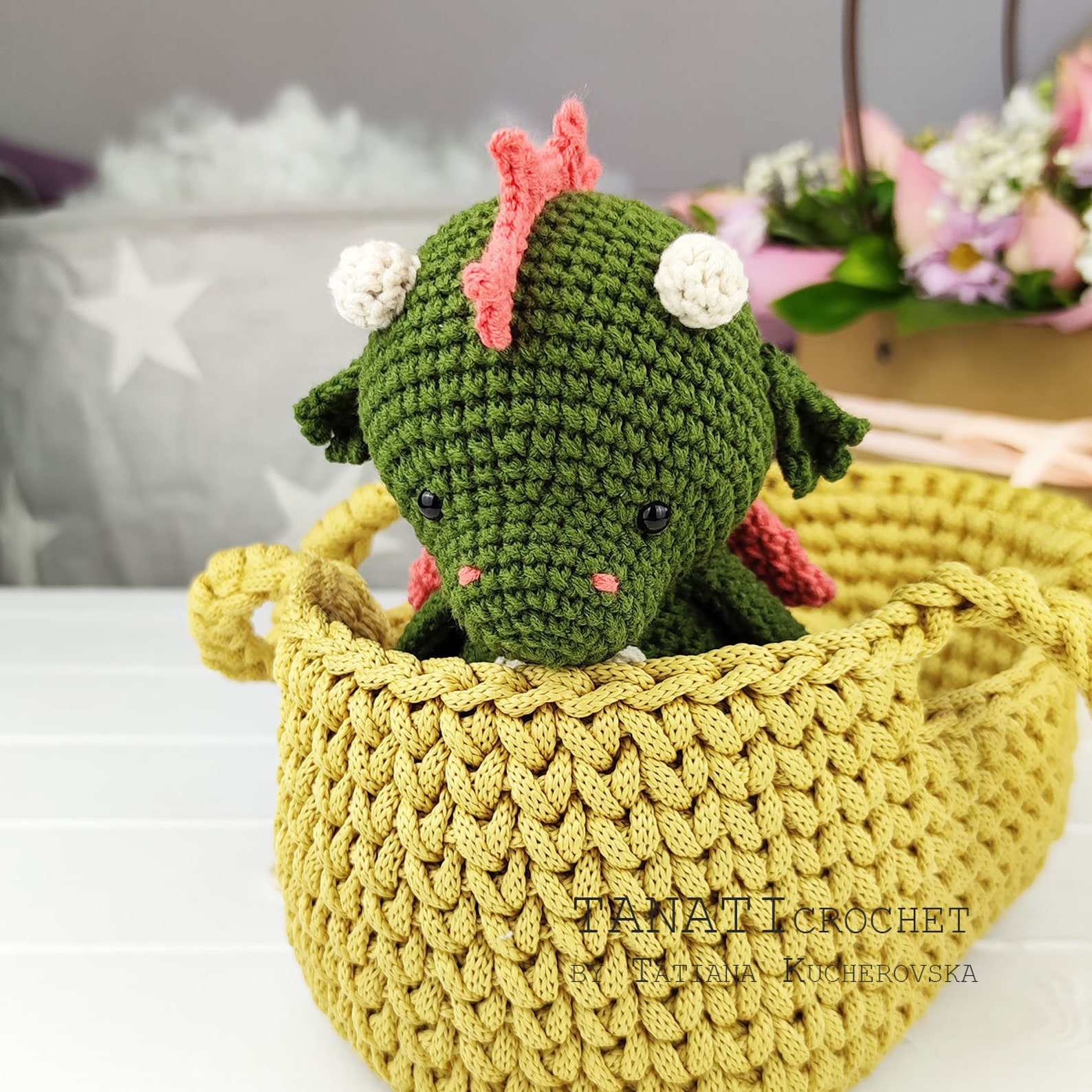 Dragon Crochet Pattern/hatching Bag/amigurumi Crochet Pattern Etsy