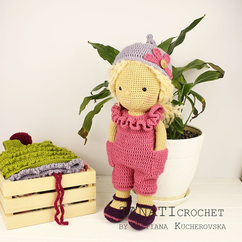CROCHET PATTERN Waldorf doll Set of clothes 2 Tutorial Etsy