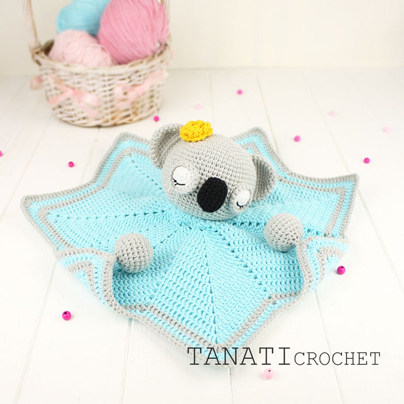 Crochet Pattern Comforter KOALA Tutorial PDF file Etsy
