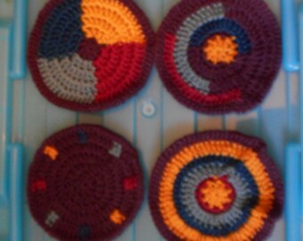 Set of four Cocktail Coasters