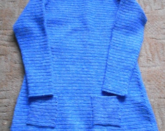 Roll-neck smock