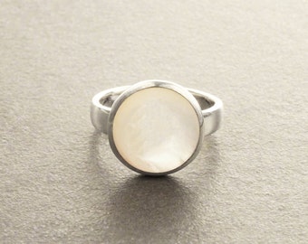 NACRE DE PERLE Bague Femme - Achat / Vente bague - anneau NACRE DE