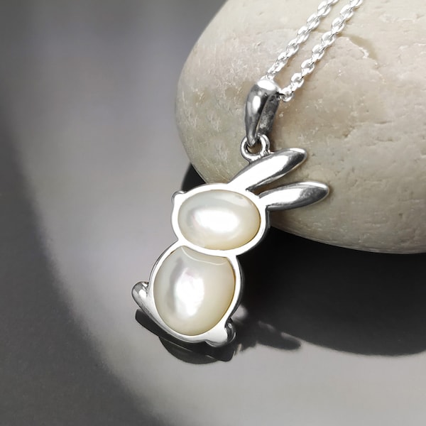 Collier Argenté Le Lapin D'Alice Au Pays Des Merveilles - Bijou Neuf Handmade