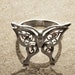 Bague Papillon En Argent 925 Et Améthyste - Taille 60 - Neuf Avec étiquettes