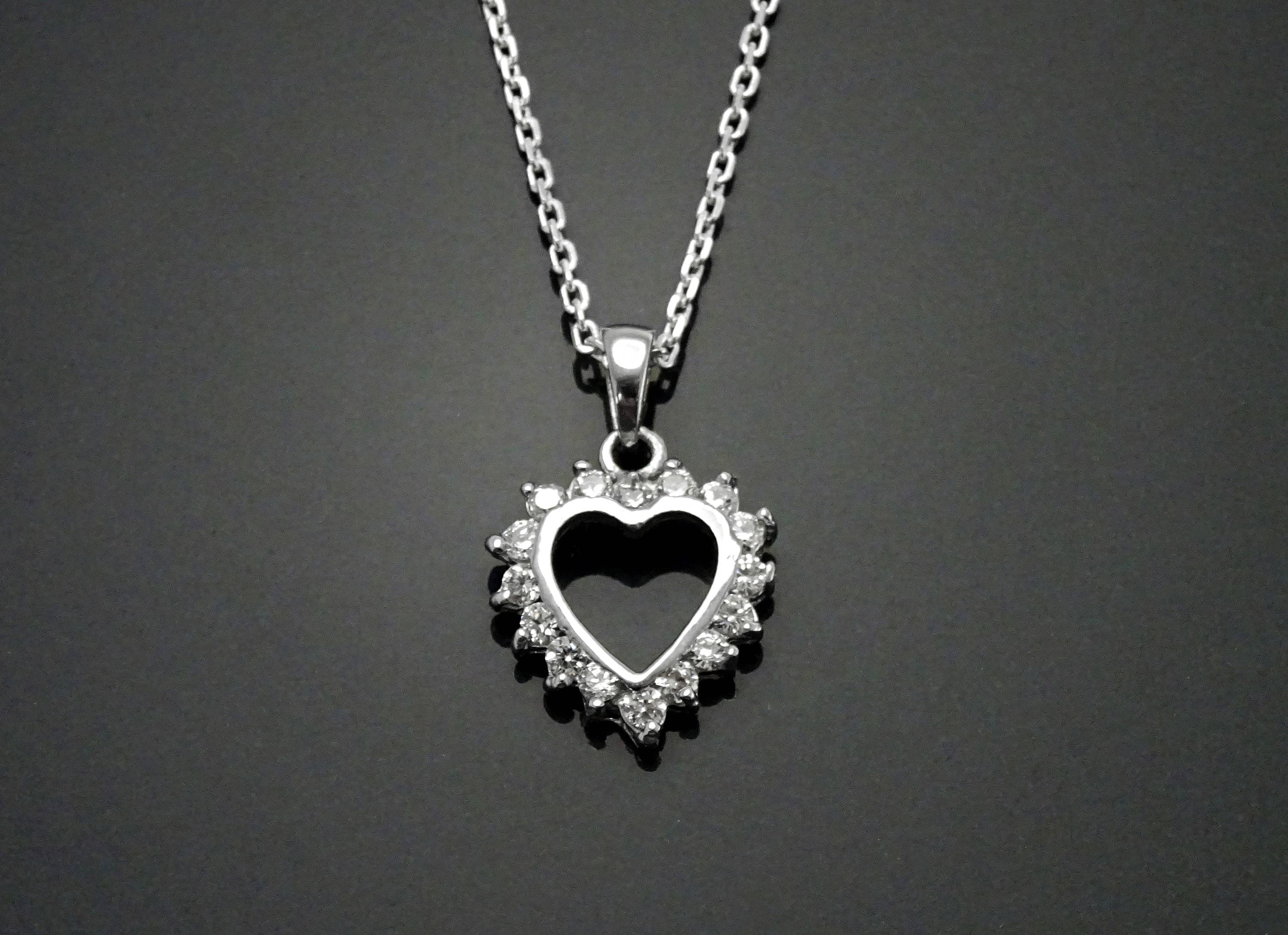 Sterling Silver Valentine Heart Charm