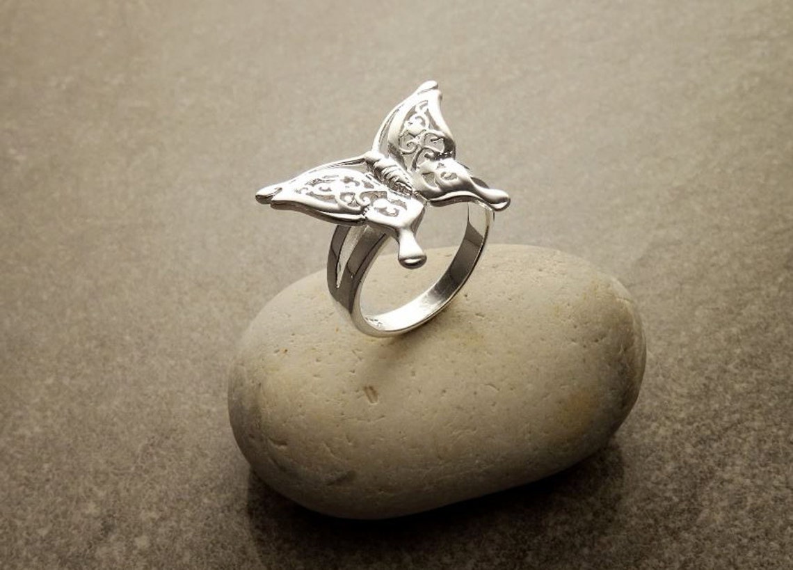 Bague Art Déco En Argent 925 Filigrane Avec Citrine Et Perle De Culture - Neuf Sans Boîte