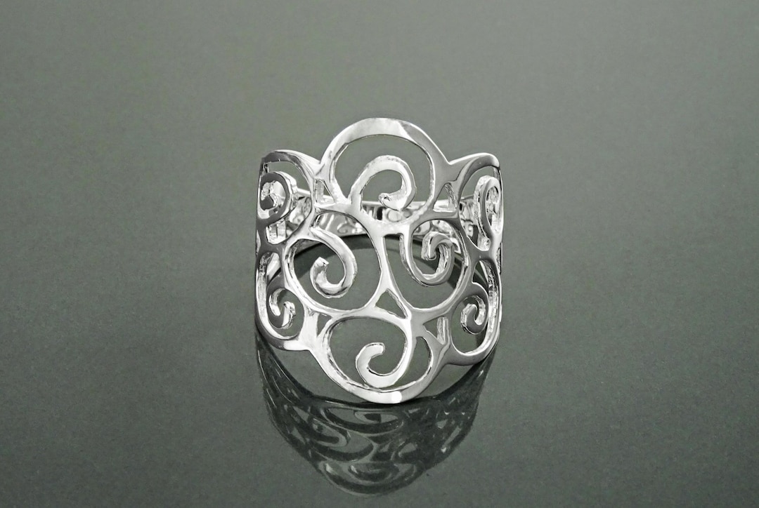 アクセサリー  ORDER scroll ring silver928 定休日以外毎日出荷中] scroll ORDER ROYAL ring アクセサリー
