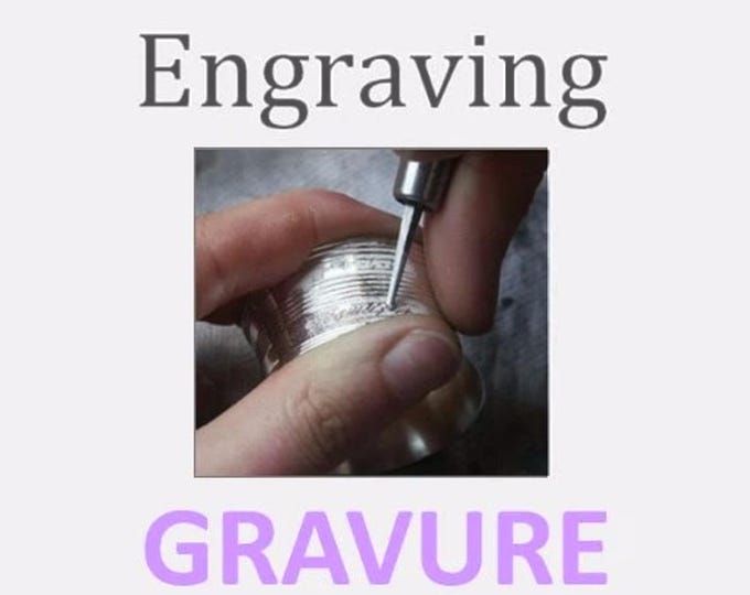 Engraving ring :  Name + Date or 2 Names (Date) inside OR Outside 1 to 3 LETTERS on top of signet ring (Leave message)
