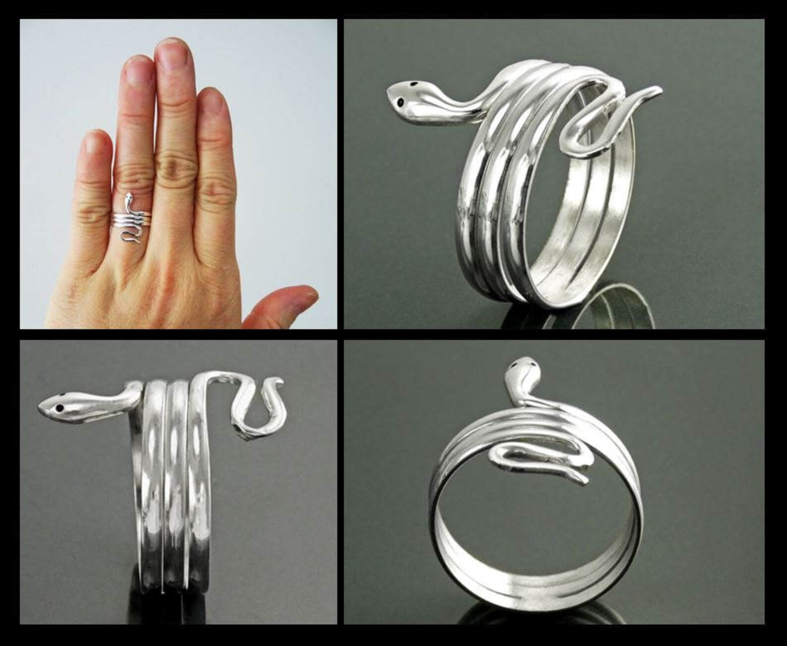 Bague pirate en argent massif 925 - Trésor Pirate