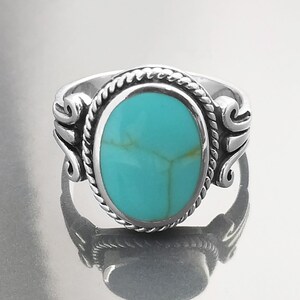 Ancienne Bague Traditionnelle En Argent Massif - Bijou Ancien Authentique