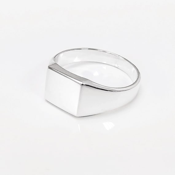 アクセサリー Sterling Silver Signet Ring Vintage #17 Antique English Genuine 1700's Silver Signet Ring Monogram