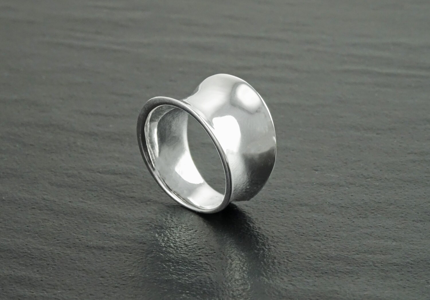 925 Anillo De Bodas Audaz De Plata Esterlina Para El Paquete 925 Anillo De Bodas Audaz De Plata Esterlina Para El Paquete