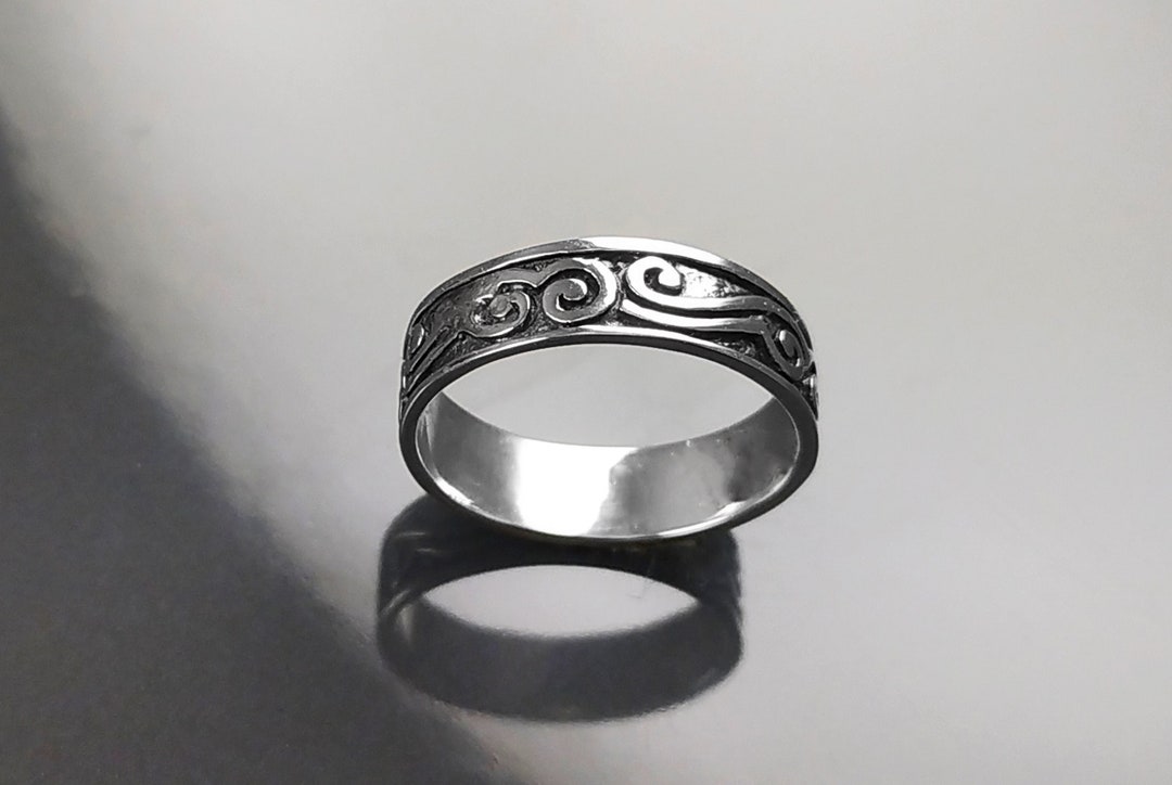 【LOOT】Exective Pirates Ring Swedish 925 Pirate Ring - Heavy 925 Solid Sterling Silver, Size 8 to 14