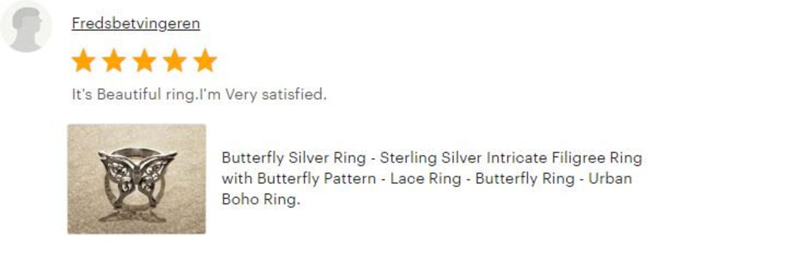 Broche bijou ancien argent massif + ailes de papillon silver