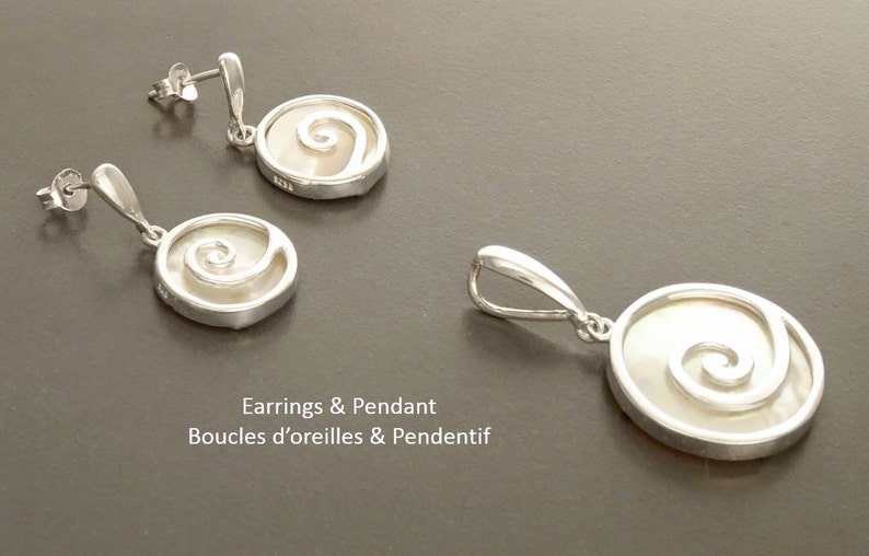 So Chic Jewels 925 Sterling Silver Spiral Ear Studs So Chic Jewels 925 Sterling Silver Spiral Ear Studs