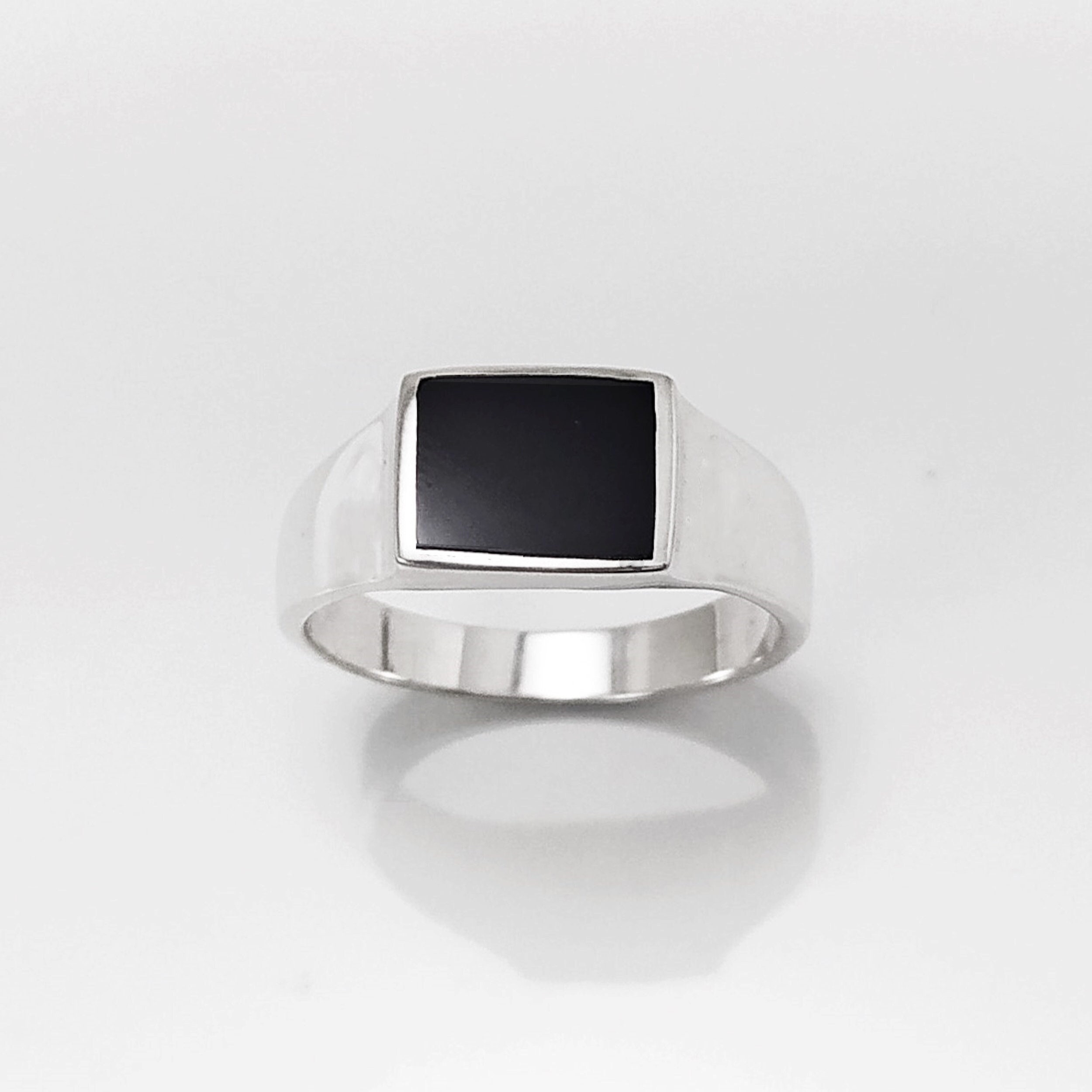 Square Blue Druzy Ring with Bezel Setting in Sterling Silver – J'Adorn  Designs