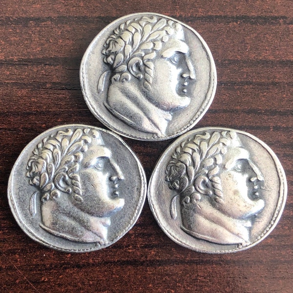 Lot of 3 Judas Shekel Jewish Judean Eagle Tyre Bible coins Museum Restrike Silver plated coin Passover gift Education Xmas Israel Easter