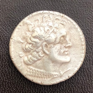 Egypt The Ptolemies Hellenistic after Alexander III fall Greece Greek Tetradrachm coin Jewelry Jewelries Solid Silver coin Xmas gift Eagle
