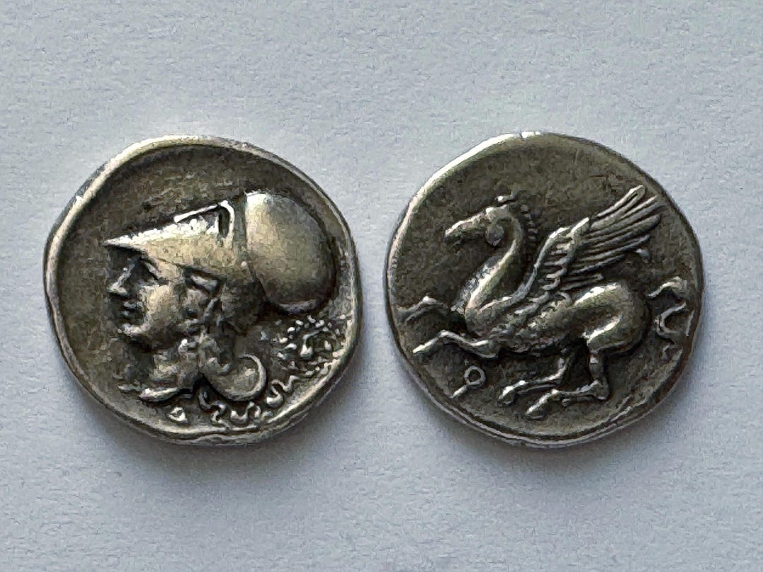 1Stater Pegasus Athena 銀貨 1Stater Pegasus Athena 銀貨