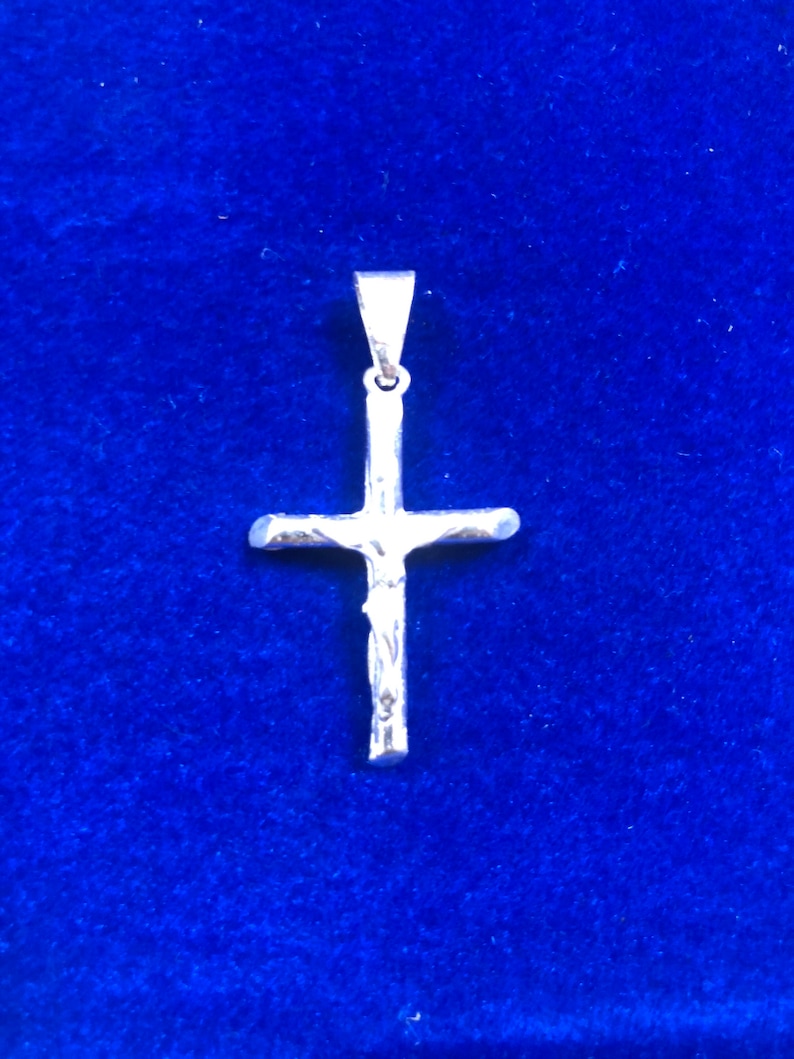Jesus Christ Crucifix Sterling Silver 925 Cross Jewelry Pendant ...