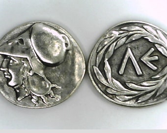 Griechenland Griechische Attika Athen Tetradrachme Münze Schmuck-Qualitäts-Museum Restrike Silberplatte  Münze Athena Eule Bildung Geschenk