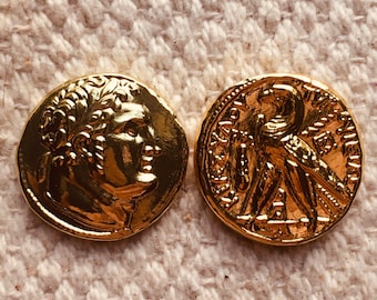 The Judas Shekel Jewish Judean Eagle Tyre coin Jewelry High Quality Museum Restrike 24K Gold plated coin Xmas gift Education Tax Israel