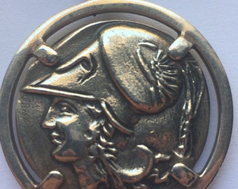 Greece Greek Corinth Pegasus Athena Corinthian Helmet Mythology Athens Archaeological Museum Jewellery Pendant Sterling Silver 925 Gift Xmas