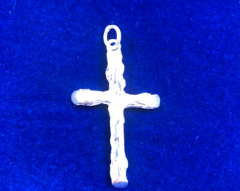 Jesus Christ Crucifix Sterling Silver 925 cross Jewelry Pendant Christmas Present Handmade Gifts