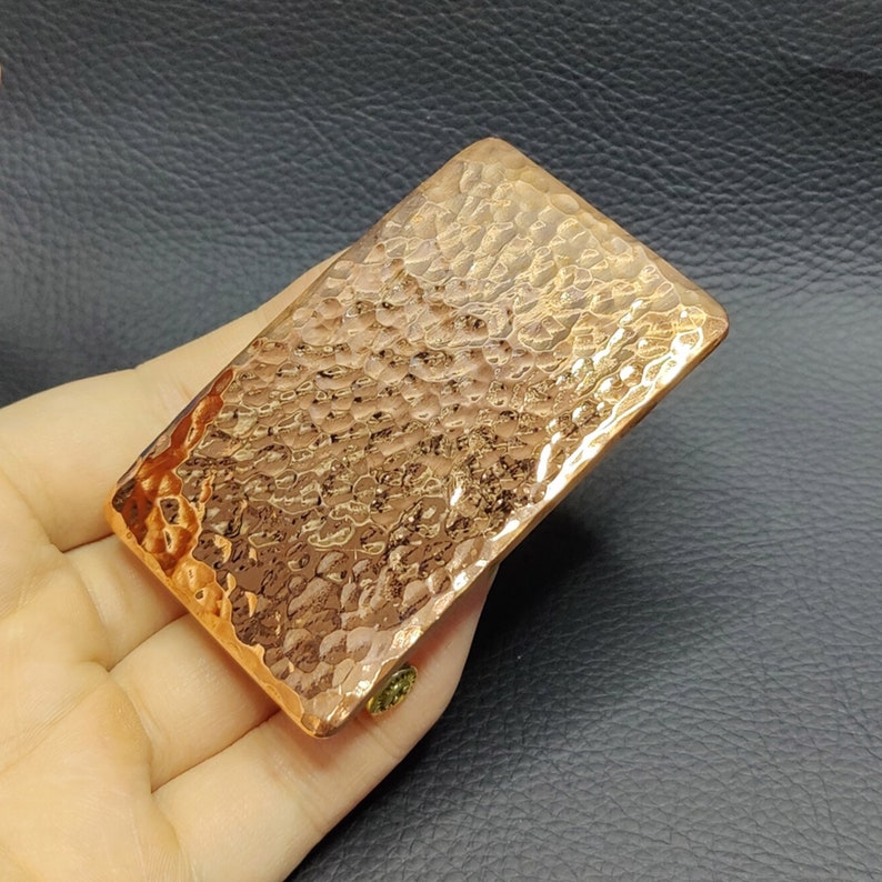 Handmade Copper Casting Belt Buckle Square Brass Belt Etsy