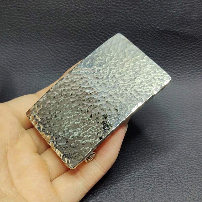 Handmade Copper Casting Belt Buckle Square Brass Belt Etsy