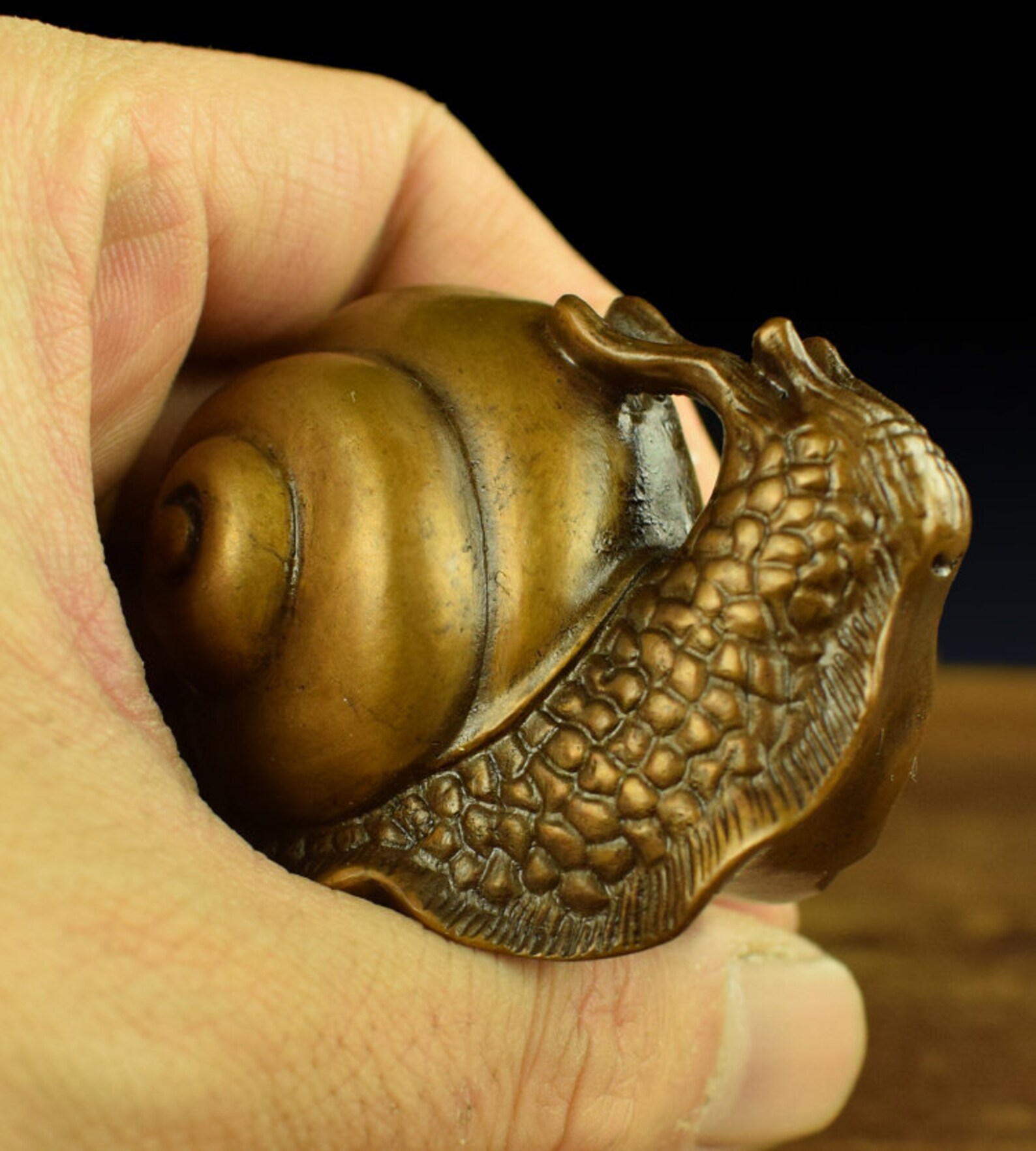 Massive Kupfer gießen Schnecke Messing Metall Kunsthandwerk | Etsy