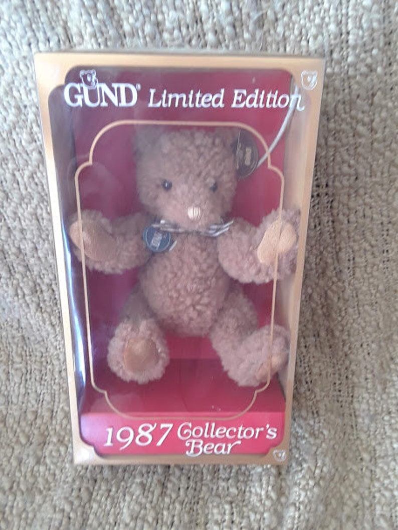 GUND Collector's Bear Limited Edition 1987/1988/1989 Etsy