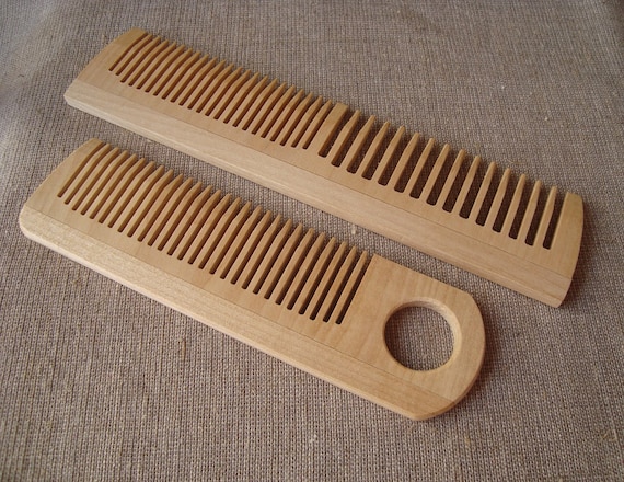 wooden comb
