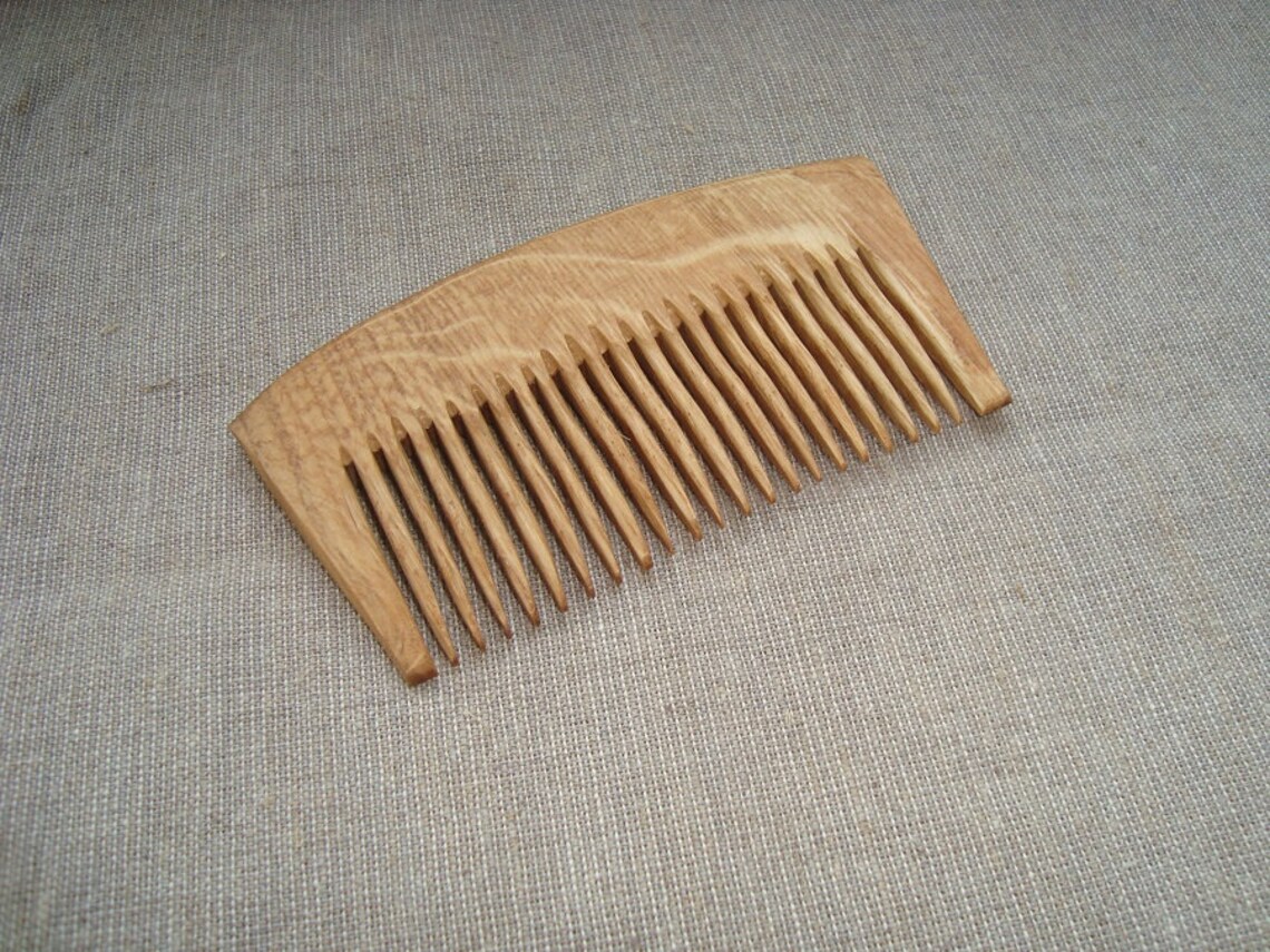 Oak Wood Comb. Wooden Comb. Wooden Hair Combs Etsy Australia