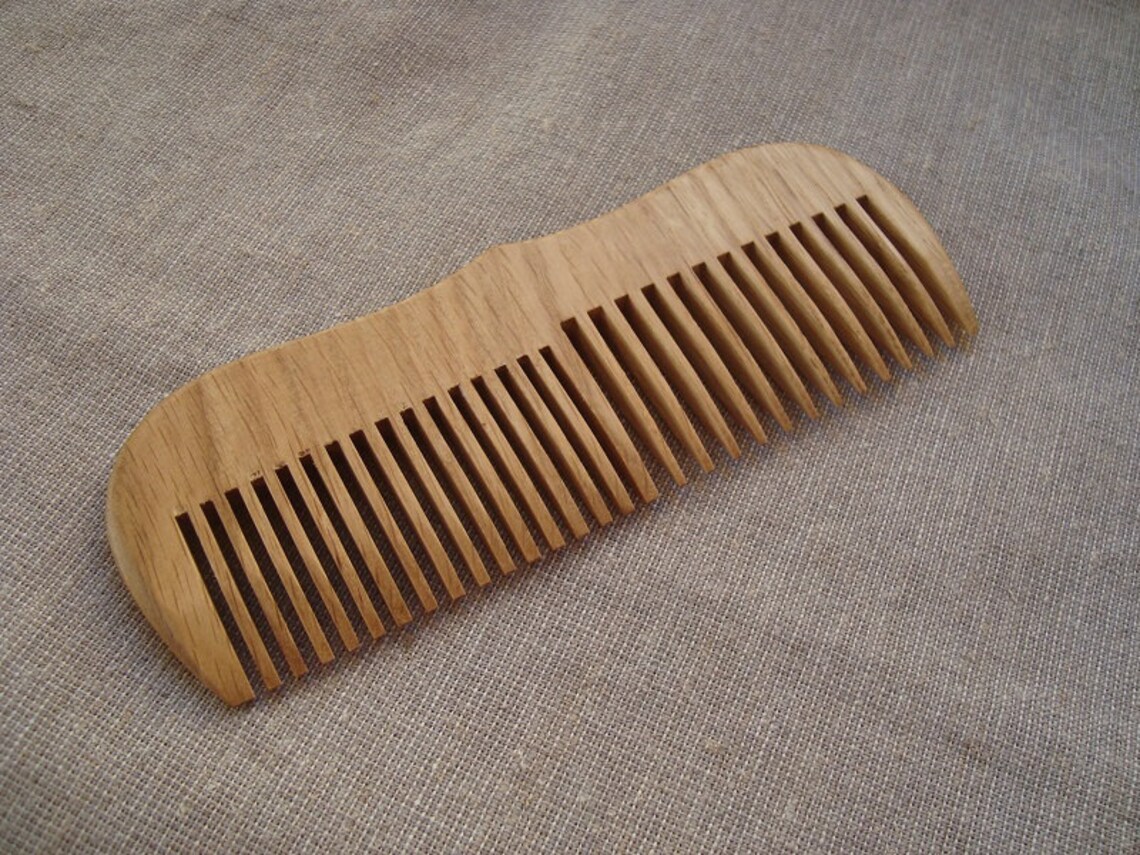 Oak wood comb. Wooden comb. Wood combs Etsy