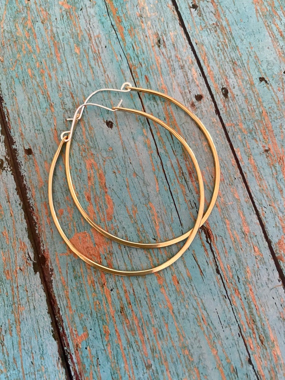 Round NuGold Hoops