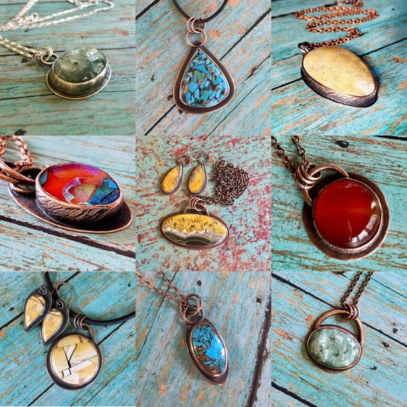 Apatite Copper Necklace